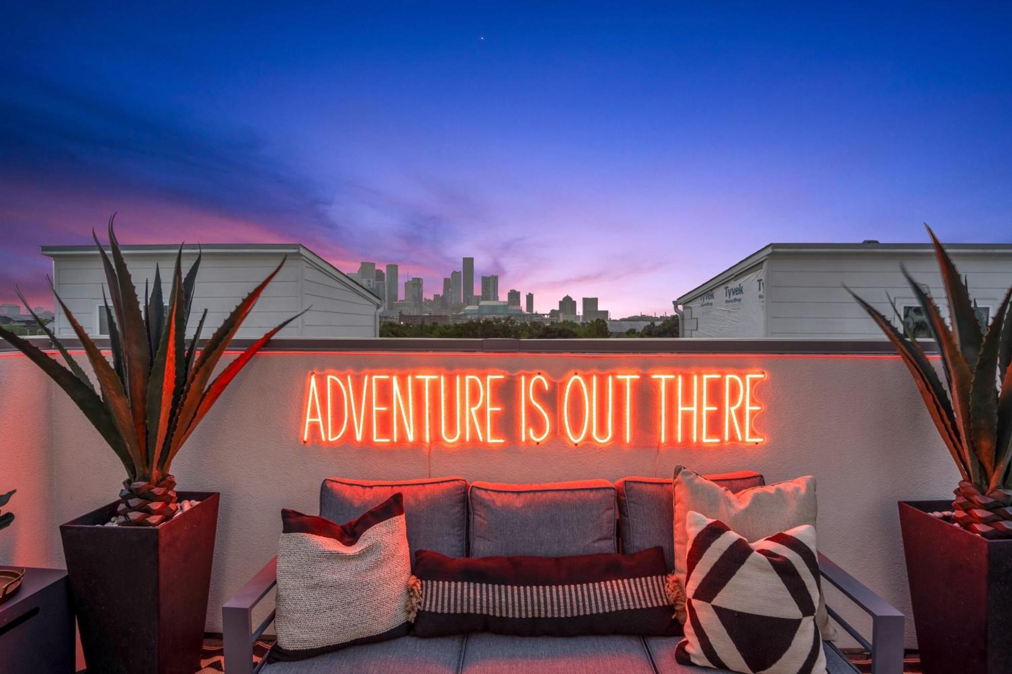 فيلا Luxury Downtown Getaway With Breathtaking Views هيوستن المظهر الخارجي الصورة