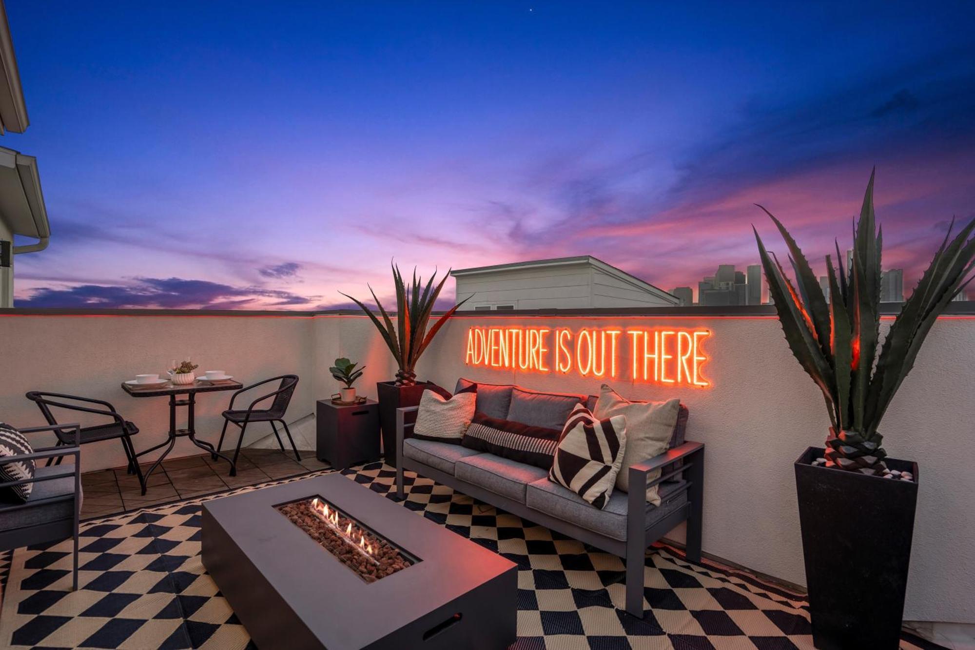 فيلا Luxury Downtown Getaway With Breathtaking Views هيوستن المظهر الخارجي الصورة