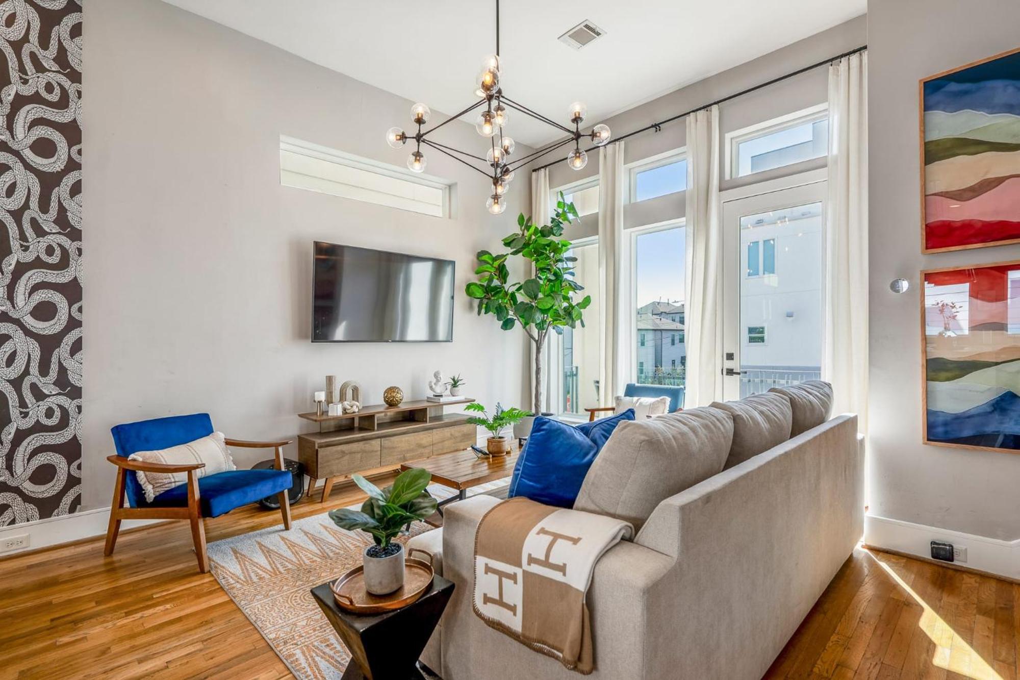 فيلا Luxury Downtown Getaway With Breathtaking Views هيوستن المظهر الخارجي الصورة
